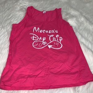 Disney trip tank top